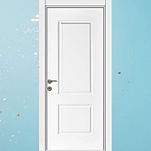 İki Göbekli Melamin Kapı