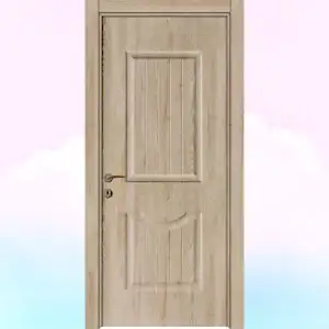 İki Göbek Çizgili Meşe Melamin Kapı