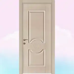 Oval Göbekli Bukle Melamin Kapı